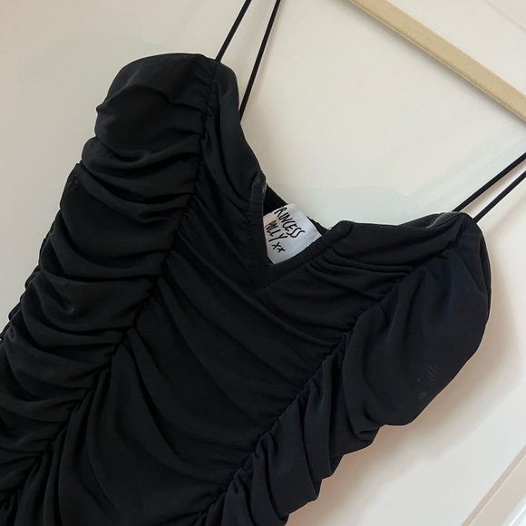 Princess Polly mini dress black size 4 - Picture 3 of 4